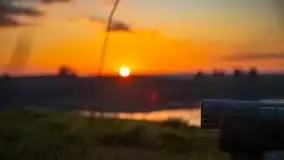 Wschód słońca, jezioro Buwełno - zdjęcie 35