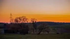 Zachód słońca niedaleko wsi Sulimy - zdjęcie 9