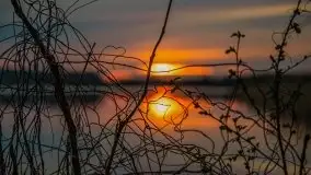 Zachód słońca nad jeziorem Tajty, 29 kwietnia 2020r. - zdjęcie 33