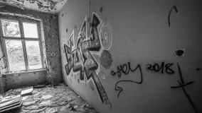 Cień historii sprzed kilkudziesięciu lat w jednym z pałacyków - zdjęcie 11