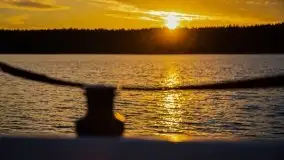 Zachód słońca podczas pływania jachtem Antila 30 - zdjęcie 43