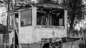 Niemy świadek mazurskich jezior spoczywa koło Rynu - zdjęcie 9