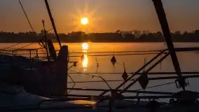 Wschód słońca nad jeziorem Ryńskim, Bocianie Gniazdo - zdjęcie 24