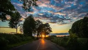 Zachód słońca w okolicy Kut i jeziora Czarna Kuta - zdjęcie 36