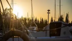 Majowy zachód słońca w Węgorzewie - zdjęcie 4