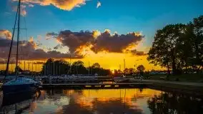 Magiczny, czerwcowy zachód słońca w Sztynorcie - zdjęcie 28