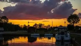 Magiczny, czerwcowy zachód słońca w Sztynorcie - zdjęcie 26