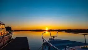 Wieczorne słońce nad jeziorem Święcajty - zdjęcie 4