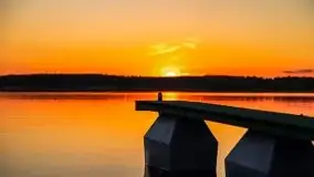 Wieczorne słońce nad jeziorem Święcajty - zdjęcie 28