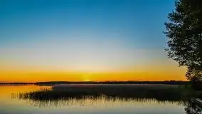 Wieczorne słońce nad jeziorem Święcajty - zdjęcie 7