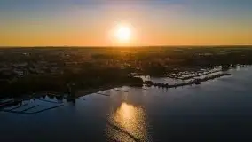 Wschód słońca w Giżycku, jezioro Niegocin - zdjęcie 22