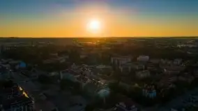 Wschód słońca w Giżycku, jezioro Niegocin - zdjęcie 17