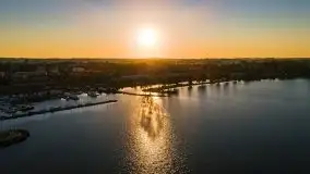 Wschód słońca w Giżycku, jezioro Niegocin - zdjęcie 53