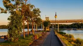 Wschód słońca w Giżycku, jezioro Niegocin - zdjęcie 45