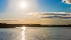 Zachód słońca nad jeziorem Gołdopiwo - zdjęcie 2