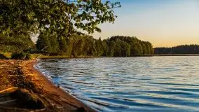 Zachód słońca nad jeziorem Gołdopiwo - zdjęcie 12