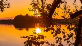Zachód słońca nad jeziorem Gawlik - zdjęcie 25