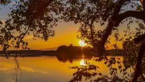 Zachód słońca nad jeziorem Gawlik - zdjęcie 9