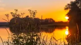 Zachód słońca nad jeziorem Gawlik - zdjęcie 34