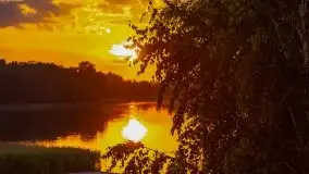 Zachód słońca nad jeziorem Łękuk - zdjęcie 36