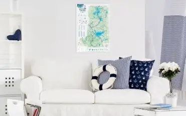 Zdjęcia: Wyjątkowa mapa, wyjątkowych Mazur - musisz ją mieć