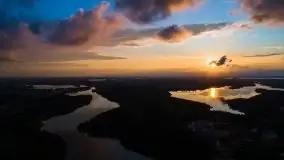 Zachód słońca nad jeziorem Tajty - zdjęcie 31