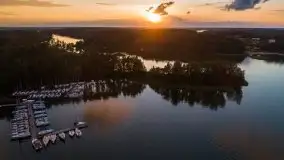 Zachód słońca nad jeziorem Tajty - zdjęcie 34