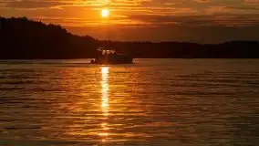 Zachód słońca nad jeziorem Kisajno - zdjęcie 21