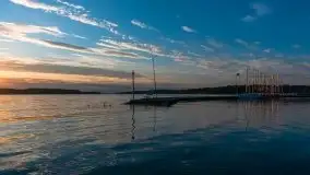 Zachód słońca nad jeziorem Kisajno - zdjęcie 26