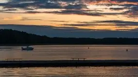 Zachód słońca nad jeziorem Kisajno - zdjęcie 28