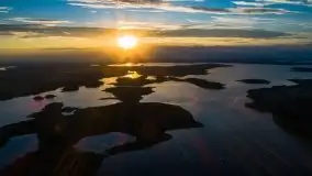 Zachód słońca nad jeziorem Kisajno - zdjęcie 70