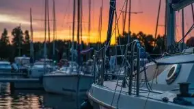 Wschód słońca w Stanicy Wodnej Stranda - zdjęcie 32