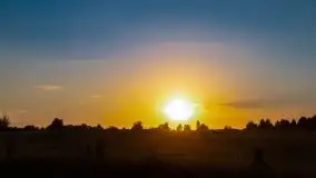 Zachód słońca nad jeziorami Dargin i Skarż Wielki - zdjęcie 4