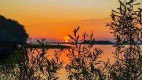 Zachód słońca nad jeziorami Dargin i Skarż Wielki - zdjęcie 14