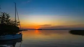 Zachód słońca nad jeziorami Dargin i Skarż Wielki - zdjęcie 28