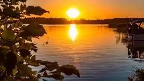 Zachód słońca, jezioro Tajty, sierpień 2020 - zdjęcie 18