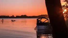 Zachód słońca, jezioro Tajty, sierpień 2020 - zdjęcie 14