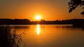 Zachód słońca, jezioro Tajty, sierpień 2020 - zdjęcie 29