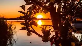 Zachód słońca, jezioro Tajty, sierpień 2020 - zdjęcie 26