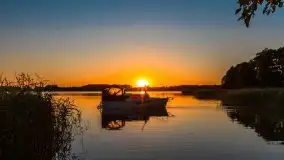 Zachód słońca, jezioro Tajty, sierpień 2020 - zdjęcie 27