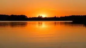 Zachód słońca, jezioro Tajty, sierpień 2020 - zdjęcie 43