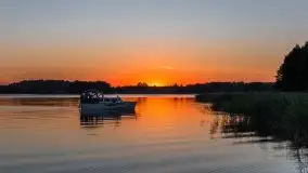 Zachód słońca, jezioro Tajty, sierpień 2020 - zdjęcie 31