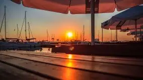 Wschód Słońca, Wilkasy, jezioro Niegocin, sierpień 2020 r. - zdjęcie 27