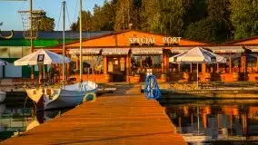 Wschód Słońca, Wilkasy, jezioro Niegocin, sierpień 2020 r. - zdjęcie 51