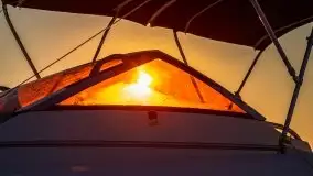 Wschód Słońca, Wilkasy, jezioro Niegocin, sierpień 2020 r. - zdjęcie 60