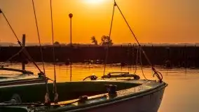 Wschód Słońca, Wilkasy, jezioro Niegocin, sierpień 2020 r. - zdjęcie 61