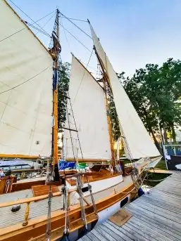 Poprzedni Zlot Klubu JachtOldtimer w Stanicy Wodnej Stranda  - zdjęcie 4