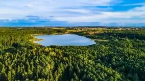 Zachód słońca nad jeziorem Dargin - zdjęcie 23