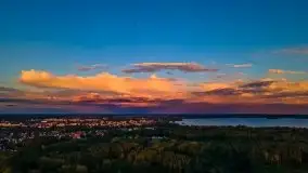 Zachód słońca nad jeziorem Kisajno - zdjęcie 8