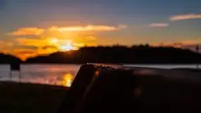 Zachód słońca nad jeziorem Kisajno - zdjęcie 13